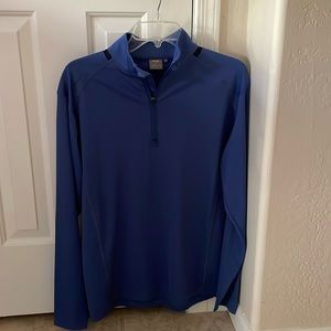 Ping golf lighter weight pullover medium blue size small.